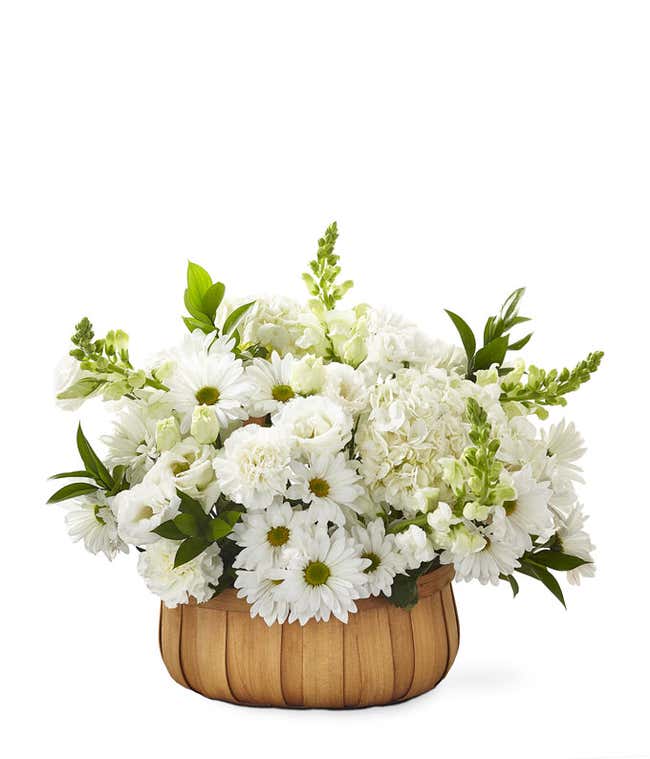 Pure Ivory Basket