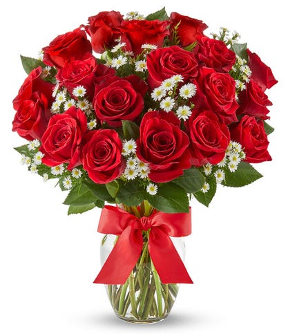Red Roses for Valentine's Day Delivery - FromYouFlowers
