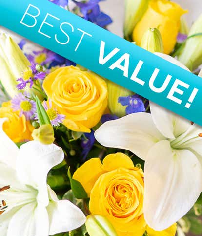 Florist Designed New Baby Boy Bouquet