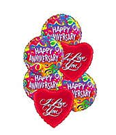 Anniversary Love Balloon Mix