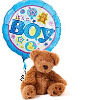 It's a Boy Bear and Balloon