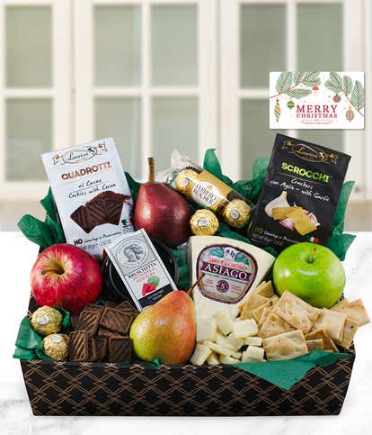 Merry Christmas Farm Fresh Gourmet Gift Box 