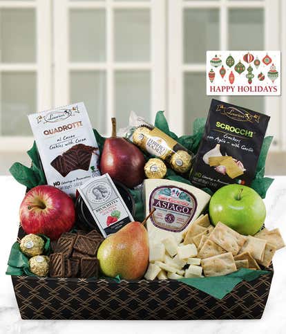 Happy Holidays Farm Fresh Gourmet Gift Box 