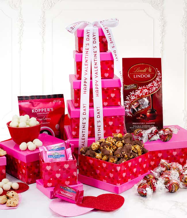 Heartfelt Tower of Sweets