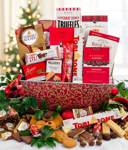 Merry Tidings Holiday Gift Basket 