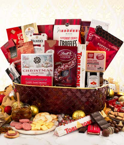 Christmas Connoisseur Gift Basket