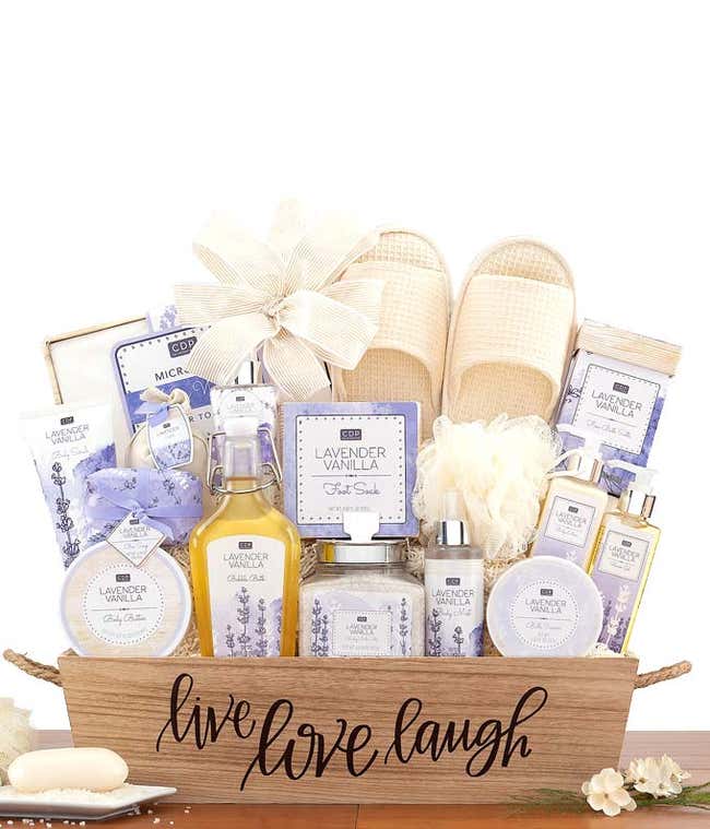 Love and Laughter Lavender Spa Set