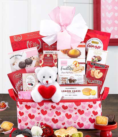 My Sweet Valentine Gift Basket