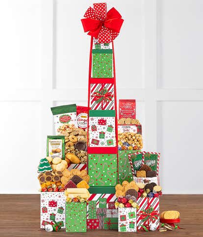 Tower of Winter Treats 