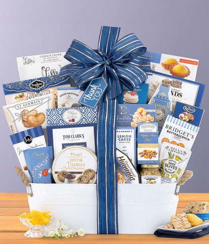 Deluxe Thank You for Everything Gift Basket