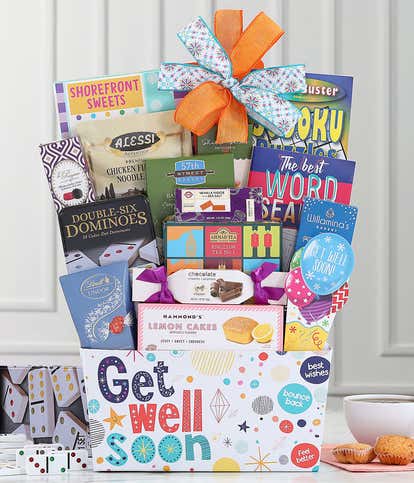 Deluxe Get Well Gift Basket