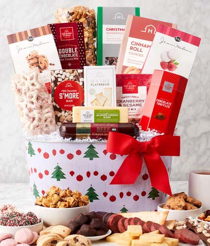 Happy Holidays Grand Gift Basket