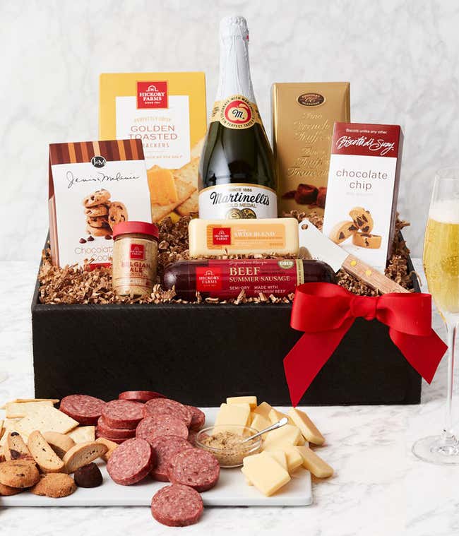 Birthday Summer Sausage & Cheese Gift Box