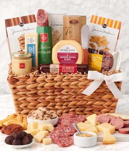 Classic Charcuterie Gift Basket