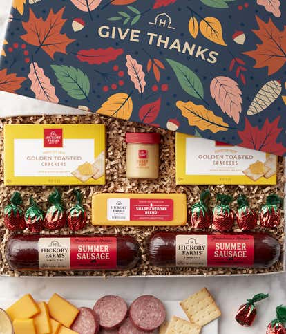 Give Thanks Farmhouse Gift Box