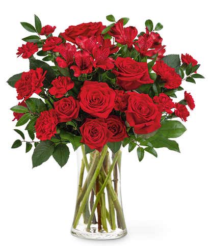 Brilliant Ruby Bouquet