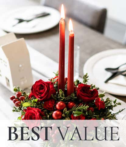 Christmas Centerpiece - Florist Designed 