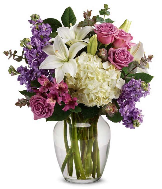 Stunning romantic flower arrangement 