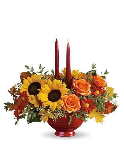 The Autumn Aesthetic Floral Arrangement