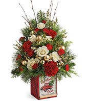 Christmas Centerpieces | Christmas Flower Centerpieces