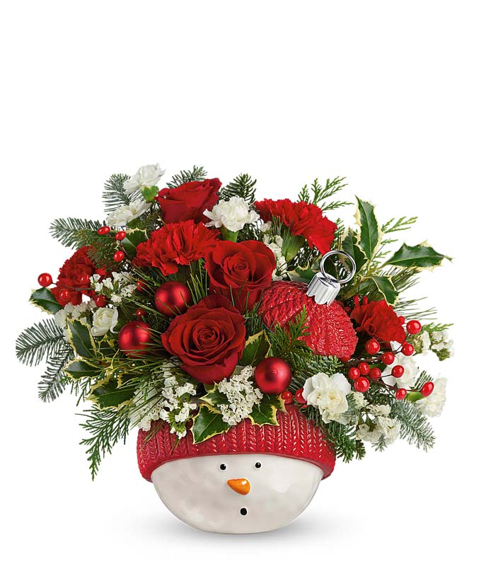 Shining Snowman Bouquet