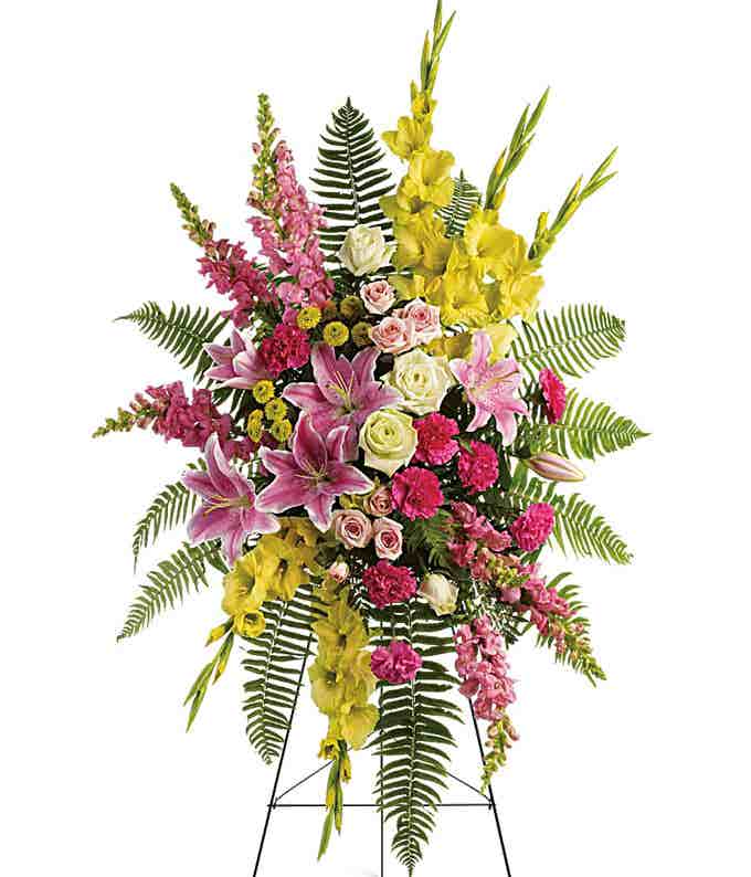 Elegant Tribute Spray at From You Flowers