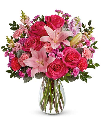 Pink Pearled Roses