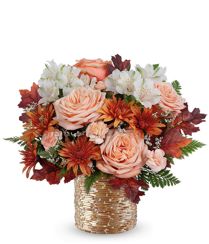 Spiced Peach Roses