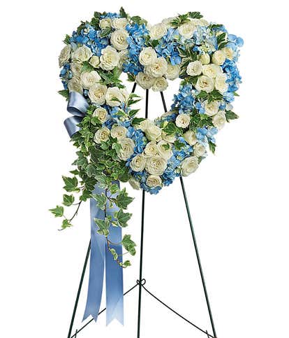 Heartfelt Serenity Funeral Spray