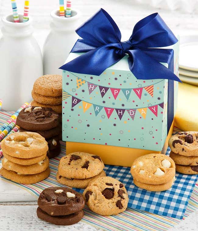 Happy Birthday Cookie Gift Box