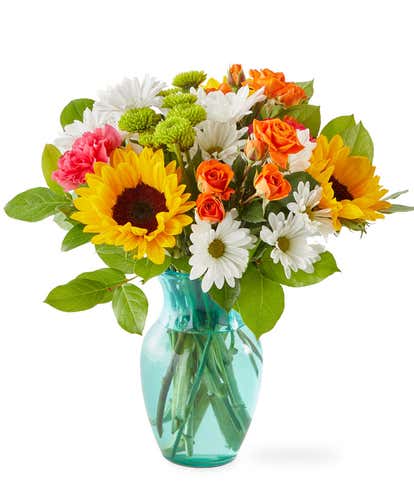 Sun-drenched Blooms Bouquet