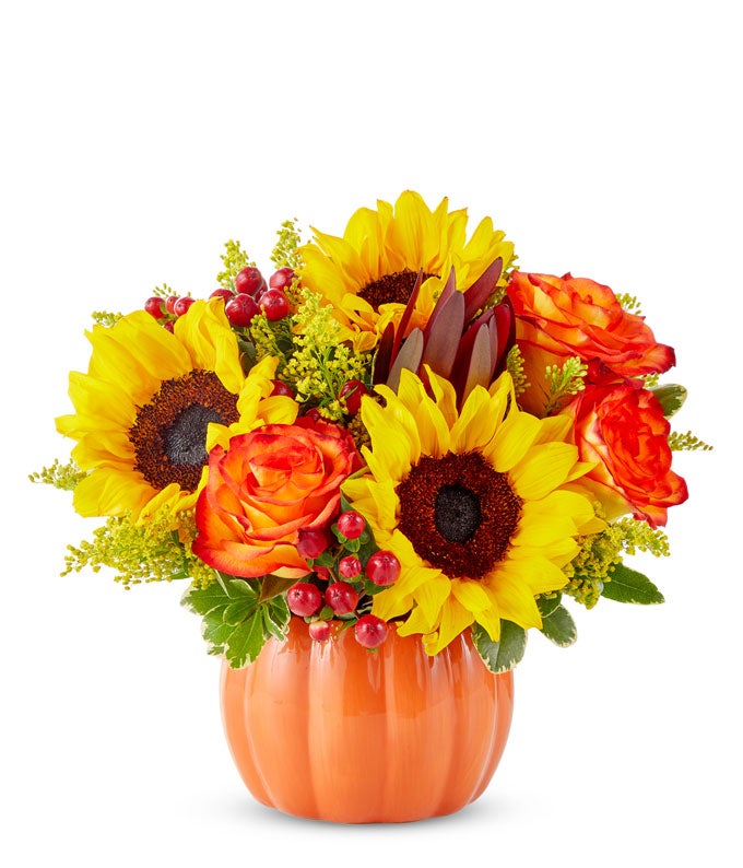 Sunny Fall Pumpkin