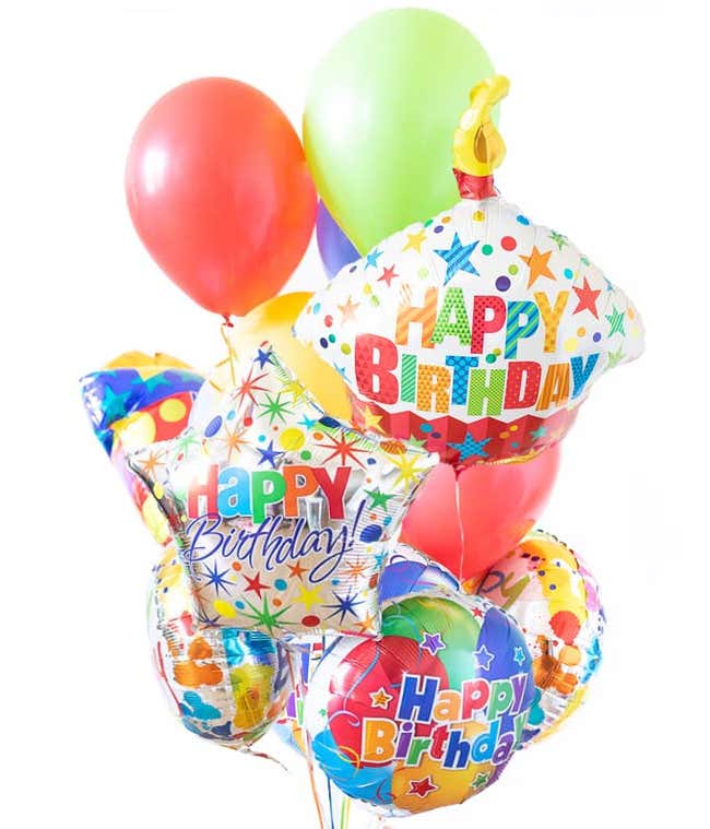 Birthday balloons delivered