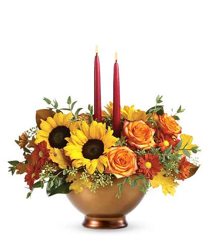 Autumn Rays Centerpiece
