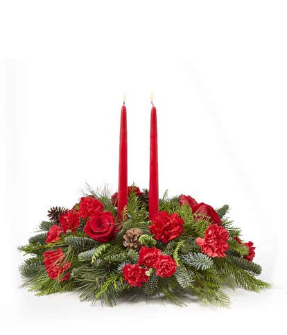 Farmhouse Christmas Centerpiece