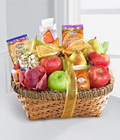 Warmhearted Wishes Fruit & Gourmet Kosher Gift Basket