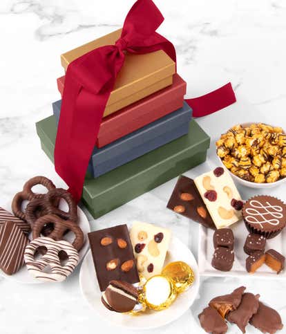 Chocolate Indulgence Gift Tower