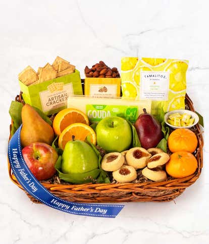 Deluxe Fruits Basket for Dad