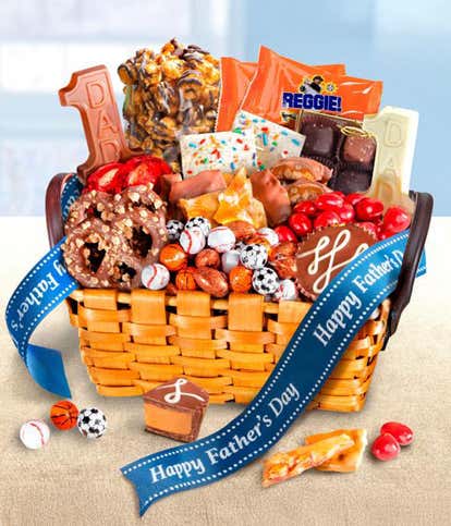 Chocolate Treats for Dad Gift Basket