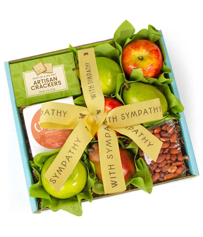 A Wonderful Pear Sympathy Gift Basket