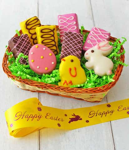 Easter Cookies & Brownies Basket