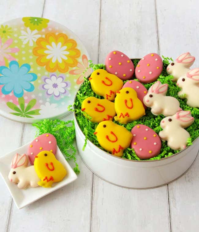 Iced Easter Cookies