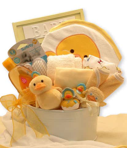Bouncing Baby Bath Time Basket