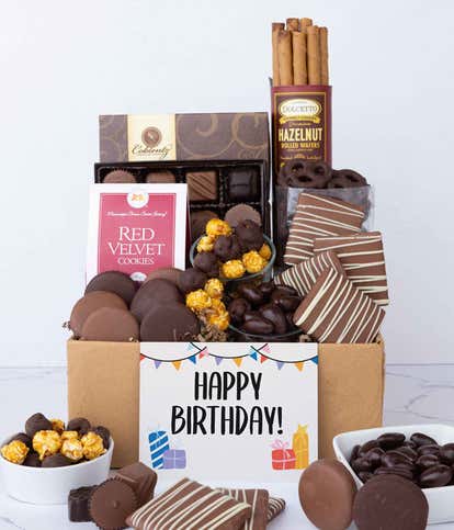 Deluxe Happy Birthday Chocolate Gift Box