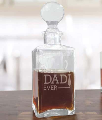 Best Dad Ever Decanter