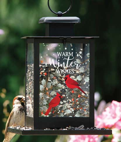 Winter Wishes Bird Feeder