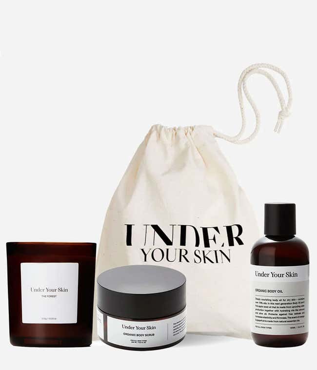 Under Your Skin&copy; All Natural Spa Gift Bundle
