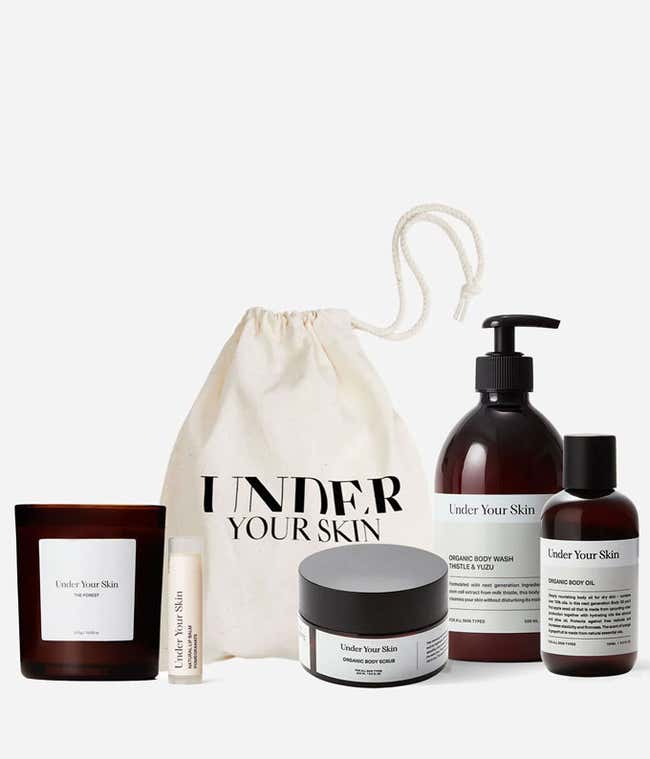 Under Your Skin&copy; All Natural Deluxe Spa Gift Bundle